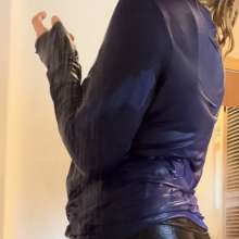 newlywet: Afternoon shower in my workout clothes