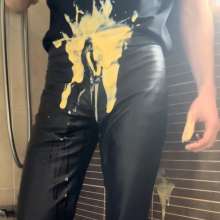 LeatherGunge: Leather pants, slime and custard