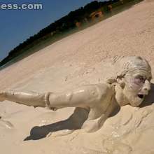 Jayce: Jayce Does It All in Her Fave Mess Ever!  Bottomless Clay!