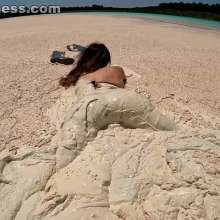 Jayce: Jayce Does It All in Her Fave Mess Ever!  Bottomless Clay!