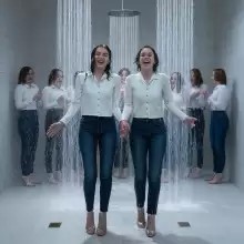 soakher: Jeans in the shower