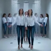 soakher: Jeans in the shower