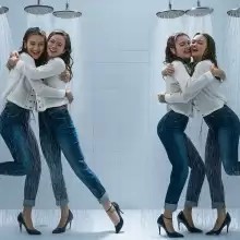 soakher: Jeans in the shower