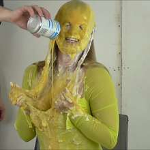 RevSlymsford: Lottie Lalay Gets Pies, Yoghurt, Custard +, At TV Audition