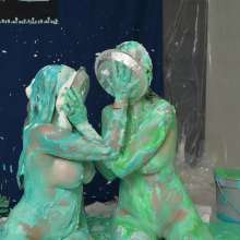 ArchNemesis: New Hardcore Duo Scene: Marilyn and Angelina's Sexy Slime Birthday Party