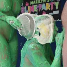 ArchNemesis: New Hardcore Duo Scene: Marilyn and Angelina's Sexy Slime Birthday Party