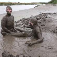 DungeonMasterOne: Miss Abigail and Fidelity Take a Disco Pants Mud Bath