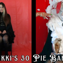 Larzstord: Nikki's 30 Pie Barrage