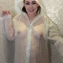 KaciePrincessofWAMclips: Rainwear Naughty Shower Play