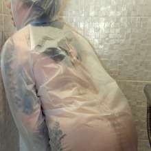 KaciePrincessofWAMclips: Rainwear Naughty Shower Play