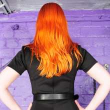 DungeonMasterOne: Ravishing Redhead Rosemary in Formal Jumpsuit Filling!