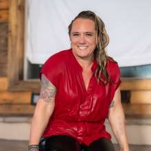 DMarieAllWet: Red and Black Business Casual Soaking Wet Play