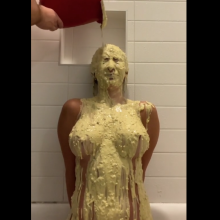 Slimed Models: Sydney's First Naked Gross Sliming, Aka My Favorite Slime Ever