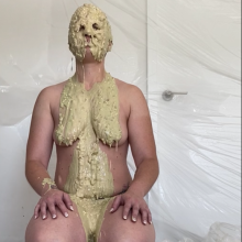Slimed Models: Angela Hates Getting Slimed, Especially When She's Naked!