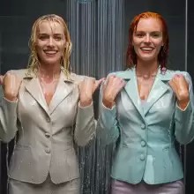 soakher: Office ladies showertime