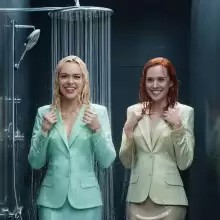 soakher: Office ladies showertime