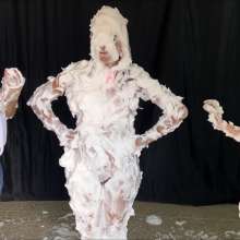 RevSlymsford: Siobhan's Revenge: Cynthia Gets 50 Pie Barrage: Ends Naked