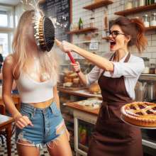 Sleazoid44: Be on your best behavior in a bakery