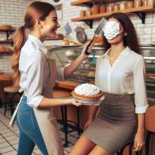 Sleazoid44: Be on your best behavior in a bakery