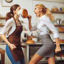 Sleazoid44: Be on your best behavior in a bakery