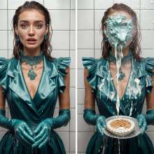Sleazoid44: Surprised in the Shower with Pies