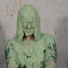 Anglefan: Katie loved getting messy