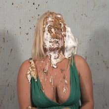 Anglefan: Katie loved getting messy