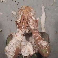 Anglefan: Katie loved getting messy