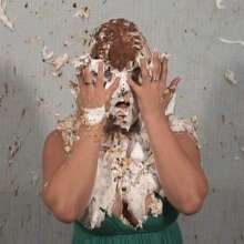 Anglefan: Katie loved getting messy