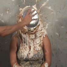 Anglefan: Katie loved getting messy