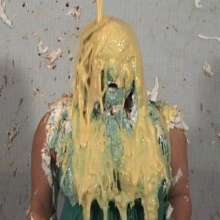 Anglefan: Katie loved getting messy