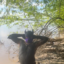 Daddydirtydog: First Mud pup vid
