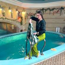 Wet Live Team: Swimming in the Pool, Completely Soaking Things