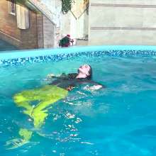 Wet Live Team: Swimming in the Pool, Completely Soaking Things