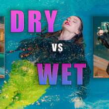 Wet Live Team: Swimming in the Pool, Completely Soaking Things