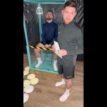 TedTheMenace: Teds Messy Gymwear Quiz PART1