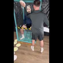 TedTheMenace: Teds Messy Gymwear Quiz PART1