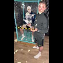 TedTheMenace: Teds Messy Gymwear Quiz PART1