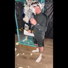 TedTheMenace: Teds Messy Gymwear Quiz PART1