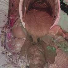 messybadger: Trashed Together!  with Batter_Babe