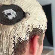 Your Wet Cat: Two Friends Were Doing a Hair Kaolin Mask in White Panties