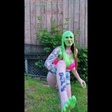 Splat Network: Zarya Moon Interviewed, Slimed, and Pied