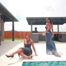WetlookFashion: Amy and Naomi Are Having a Friendly Water Fight