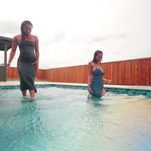 WetlookFashion: Amy and Naomi Are Having a Friendly Water Fight