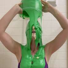 Angel97: Angel's Pie and Slime Purple Lingerie Sesh