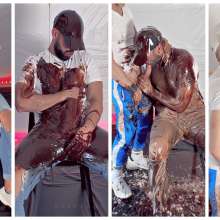 soakedguy: Chocolate Messy Sex Part 1