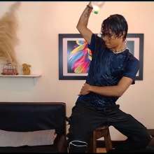 WETColours: Derek Super Wet in Blue T-shirt and Pants