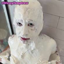 Messy Temptress: Gooey Blowjob with Sticky Marshmallow and Strawberry Syrup