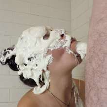 Messy Temptress: Gooey Blowjob with Sticky Marshmallow and Strawberry Syrup