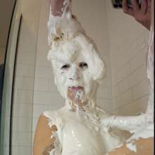 Messy Temptress: Gooey Blowjob with Sticky Marshmallow and Strawberry Syrup